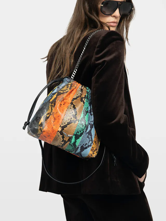 Rock Today Wild Patchwork Clutch