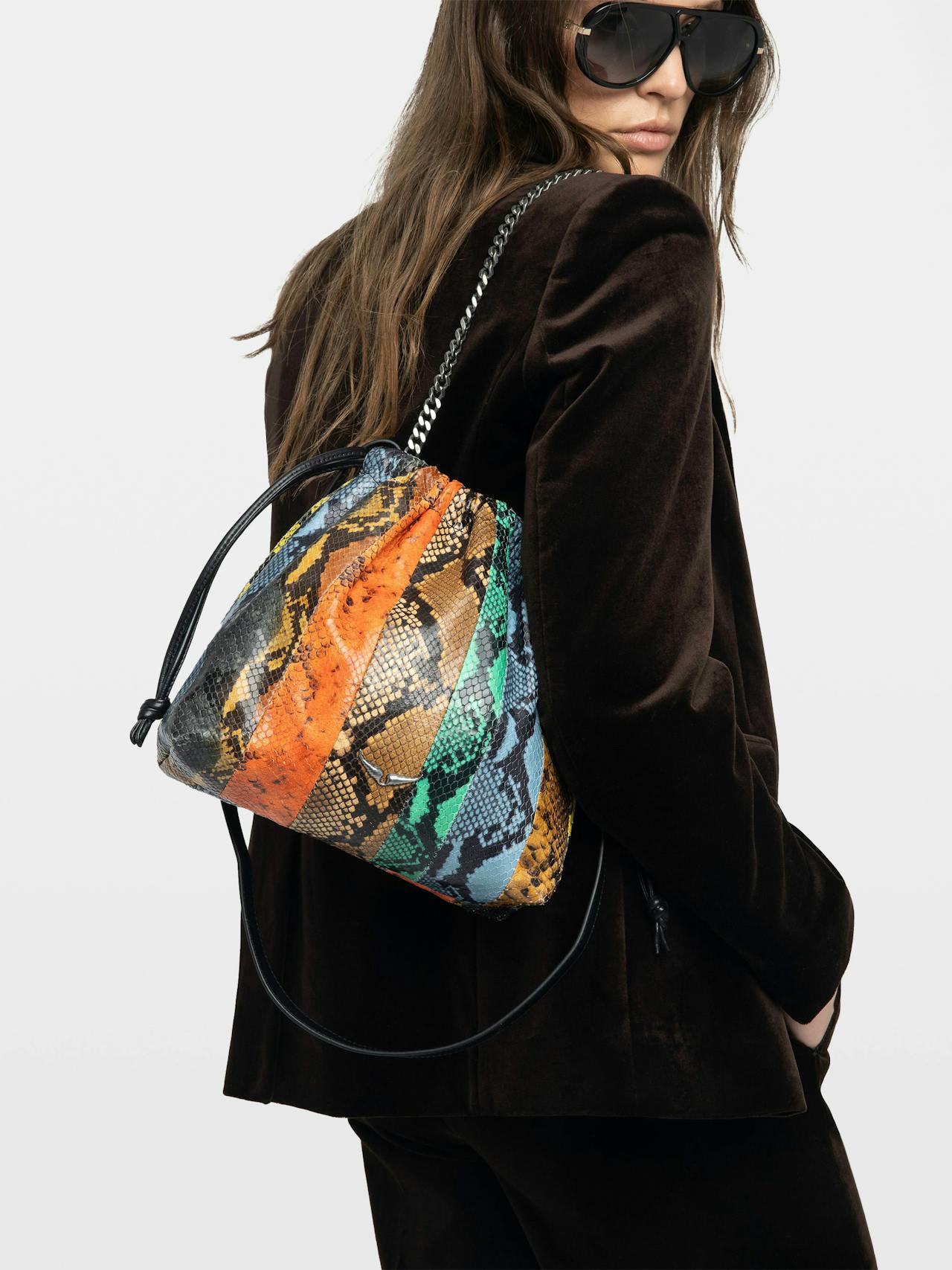 Rock Today Wild Patchwork Clutch