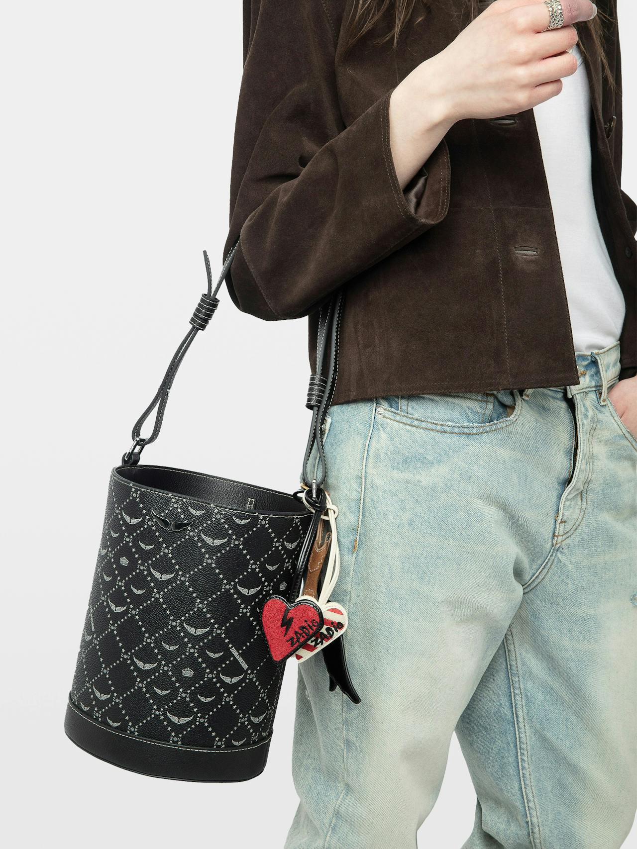 Z Bucket Monogram Bag