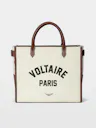 Angel Monogram Denim Tote - configurable