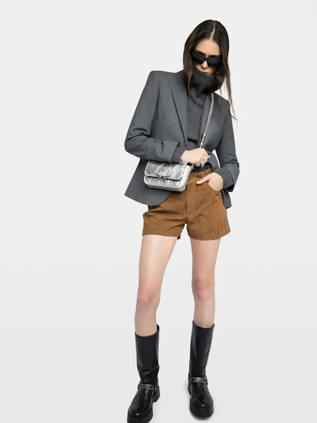 Le Zazi Vintage Metal Bag