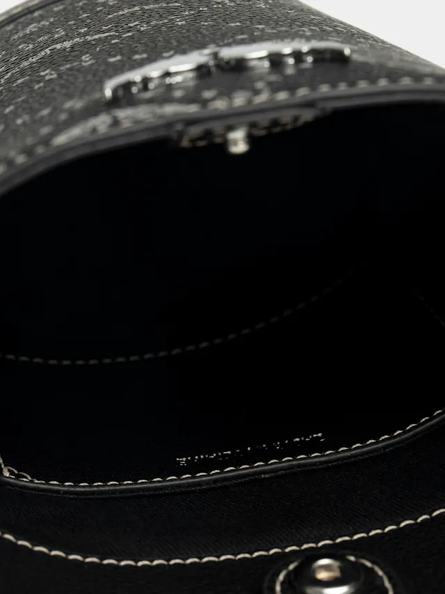 Z Bucket Nano Monogram Bag