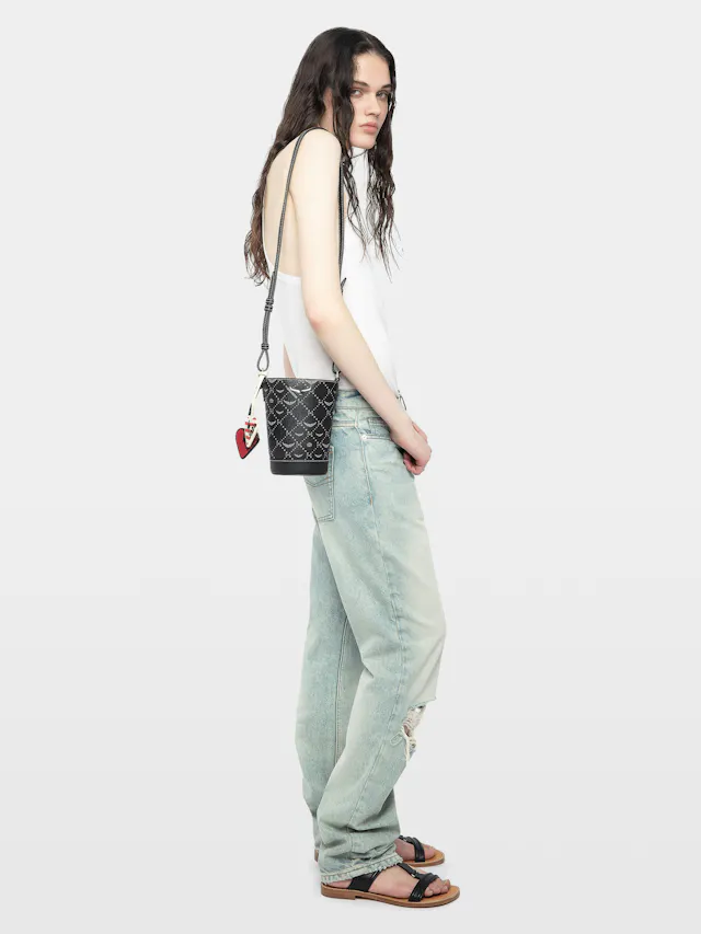Z Bucket Nano Monogram Bag
