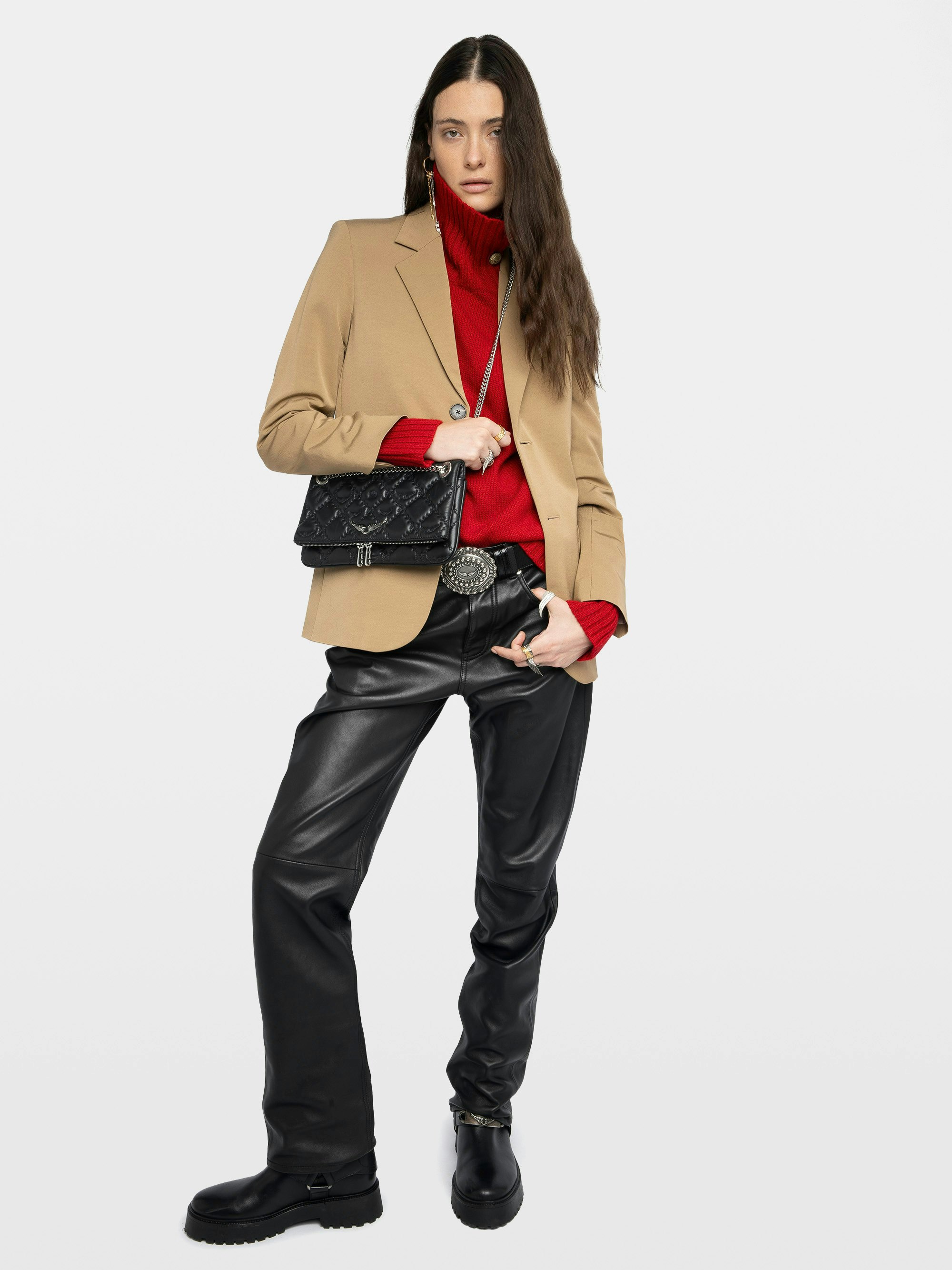 Pochette Rock II Trapuntata Monogramma