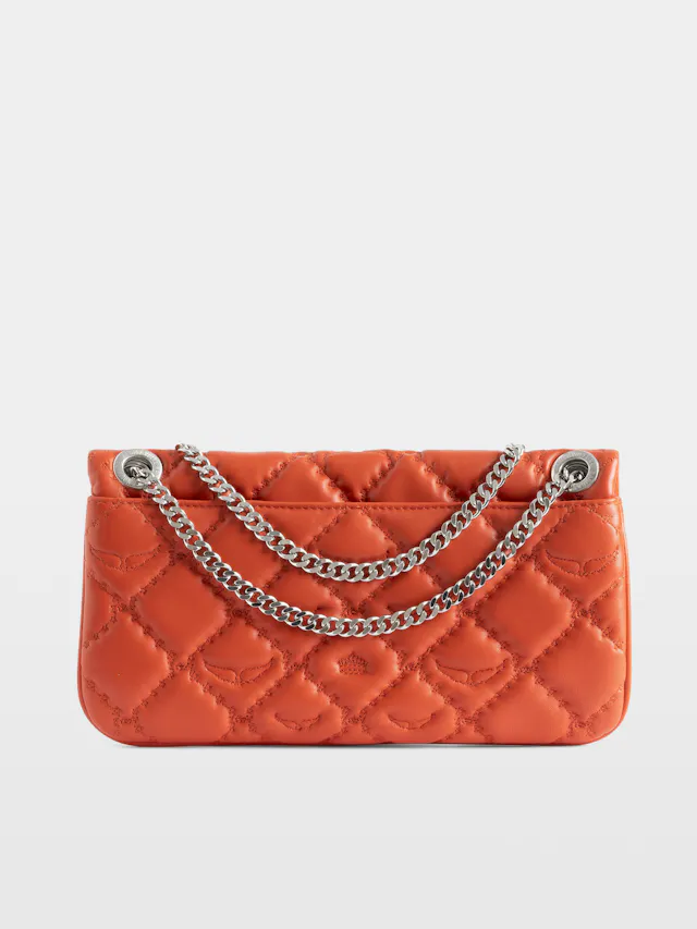 Rock II Quilted Monogram Clutch