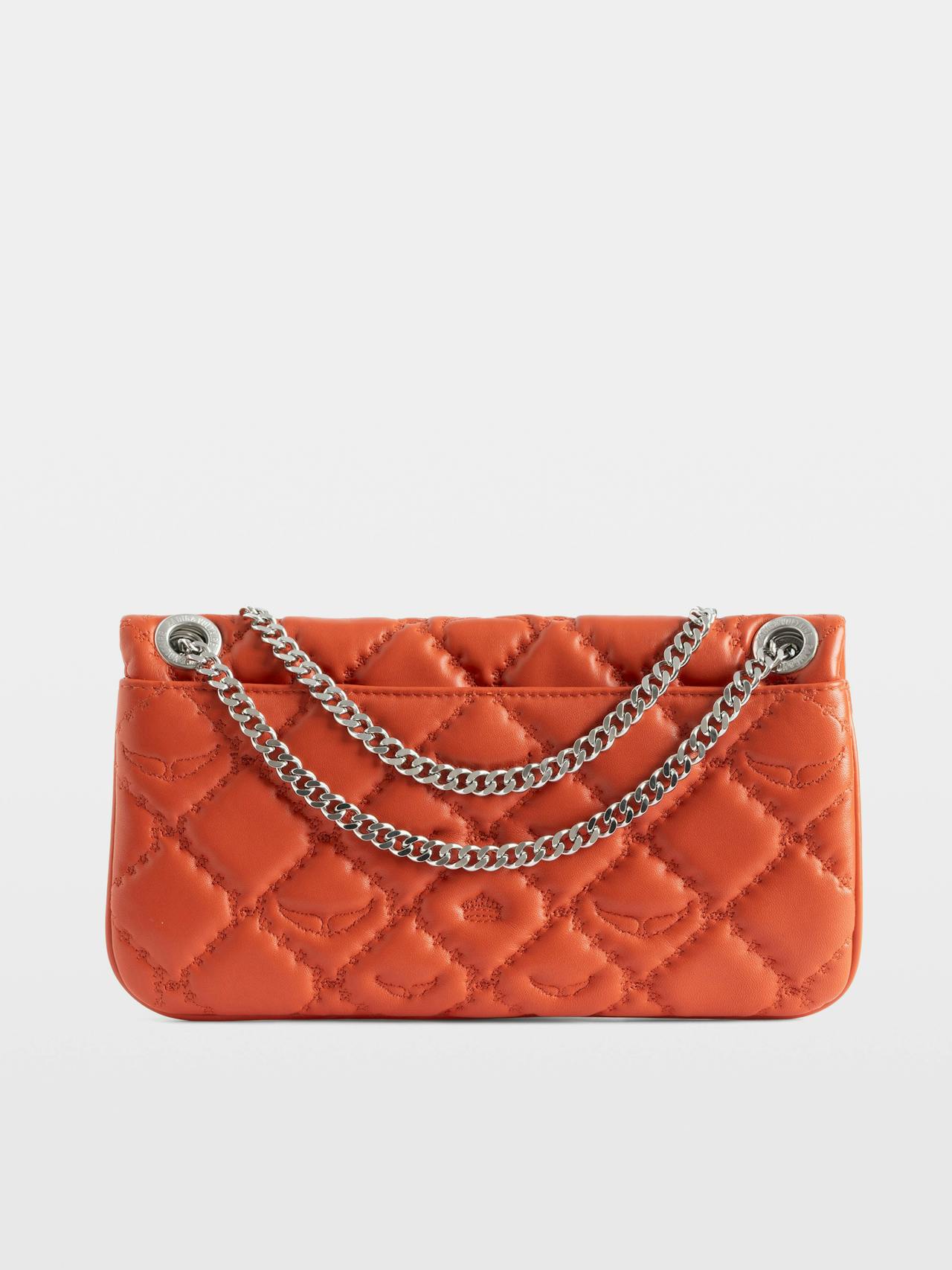 Rock II Quilted Monogram Clutch