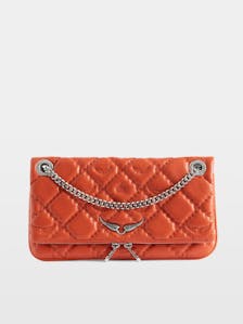 Rock II Quilted Monogram Clutch