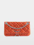 Rock II Quilted Monogram Clutch
