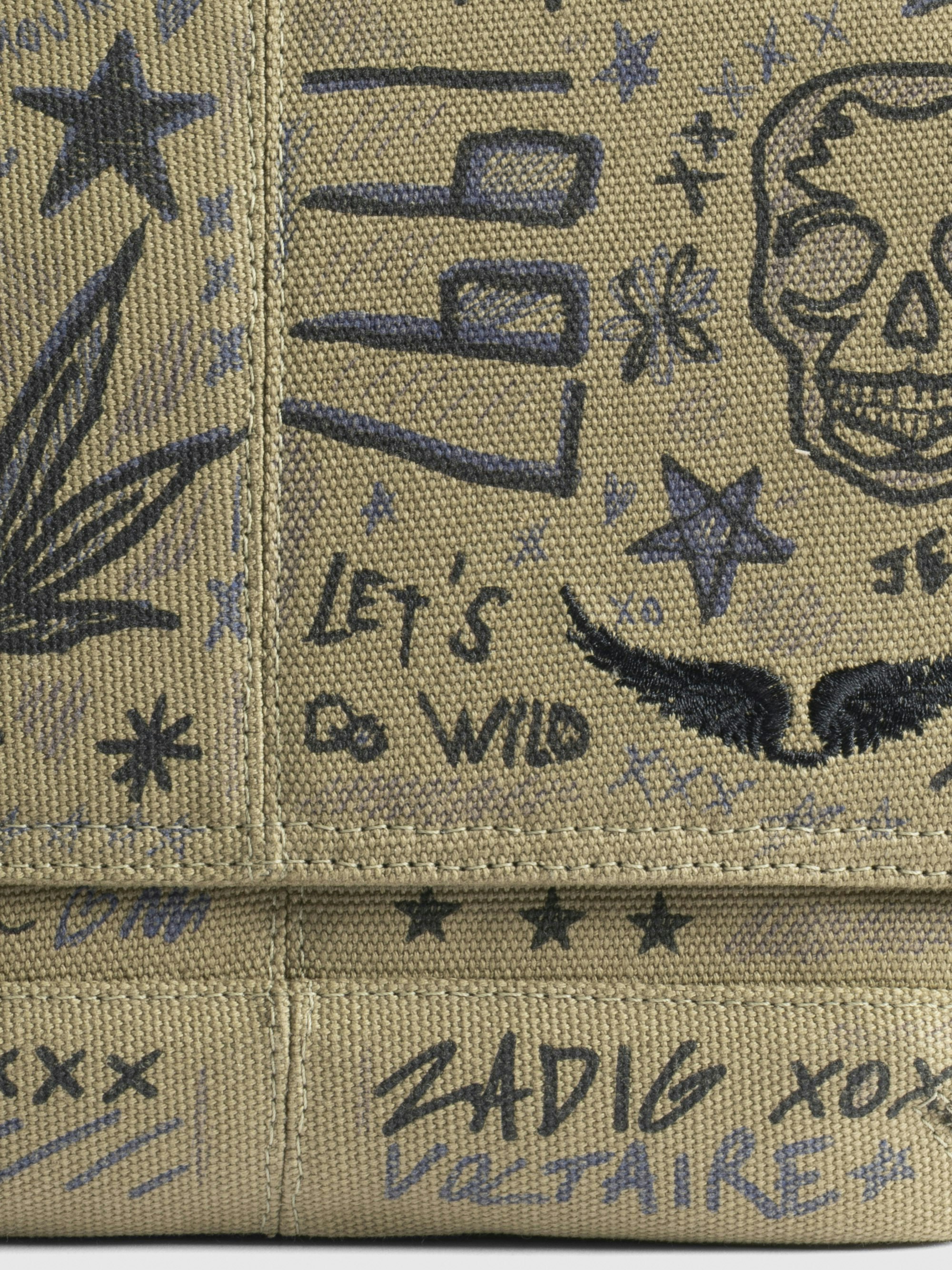 Sac Z Camp Satchel Tag