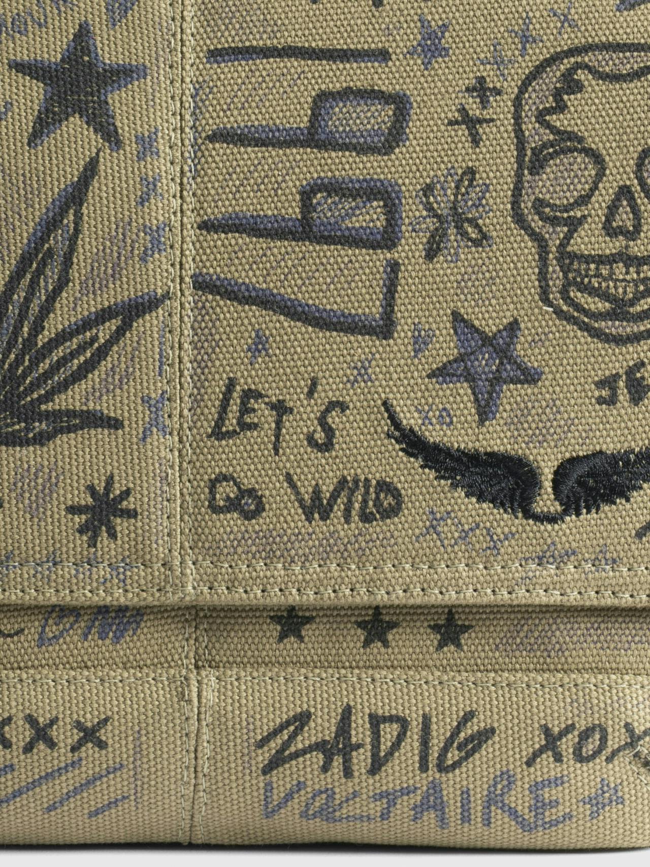 Sac Z Camp Satchel Tag