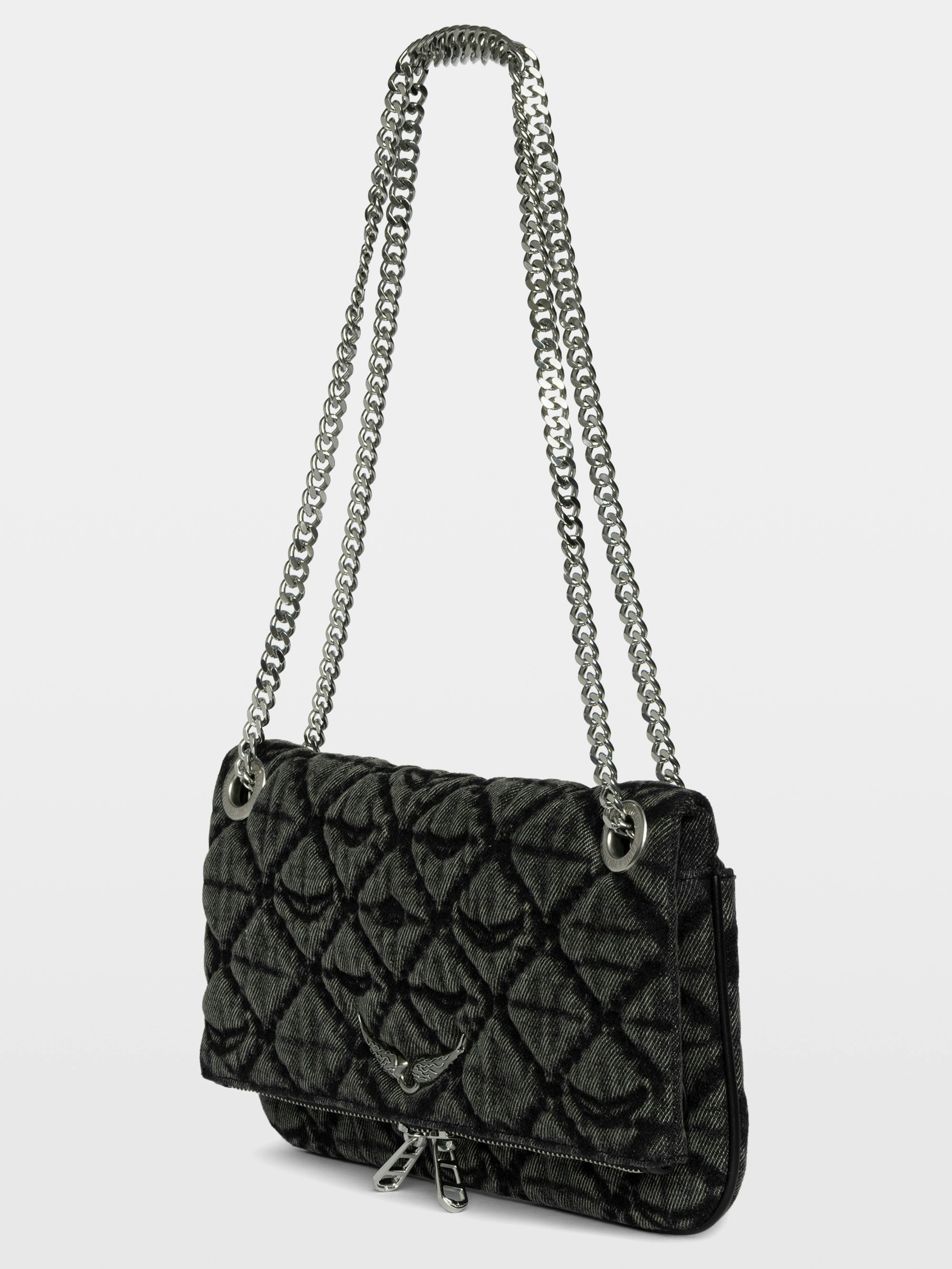 Rock II Monogram Clutch