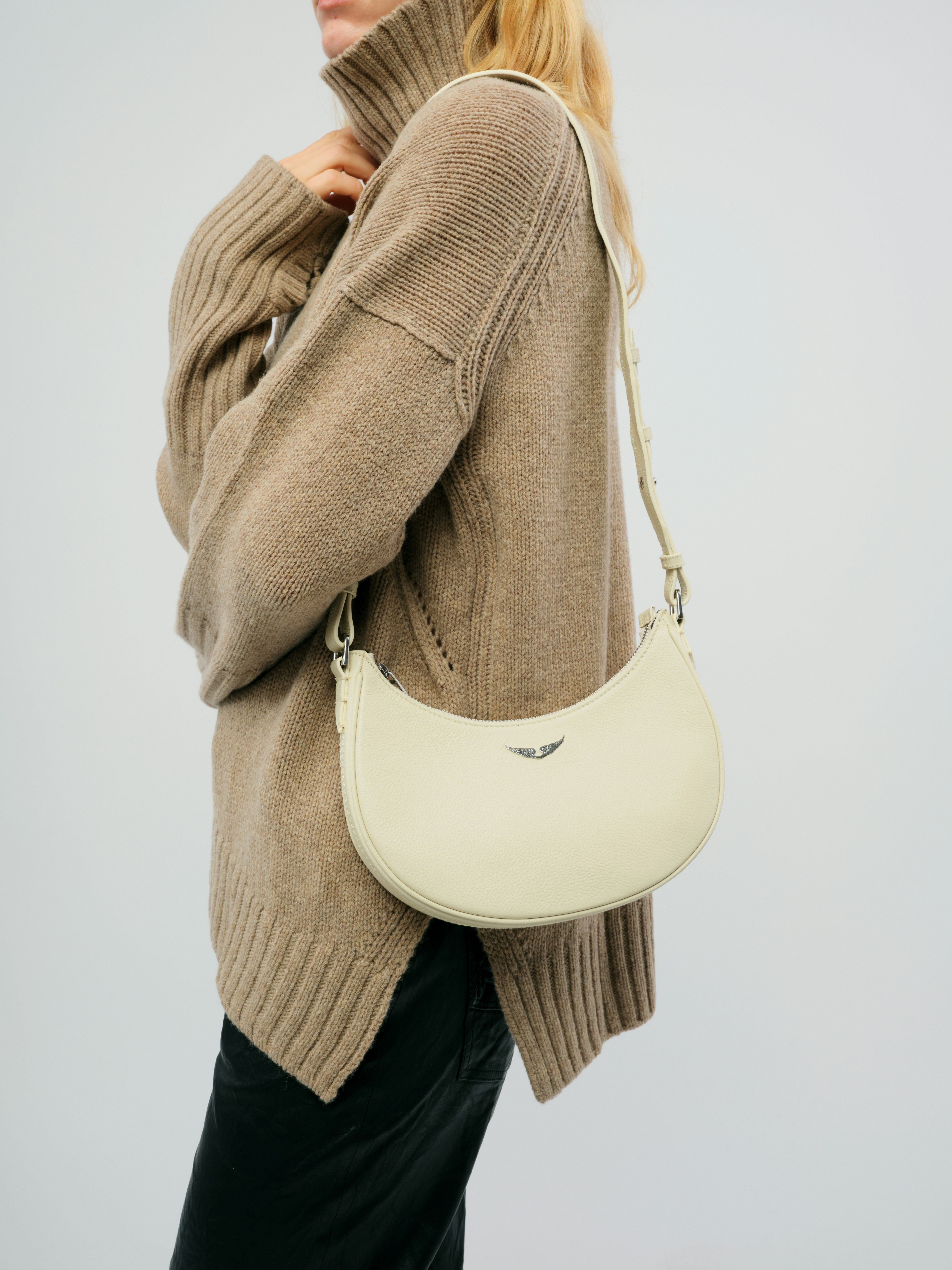 Moonvibe Grained Leather Bag