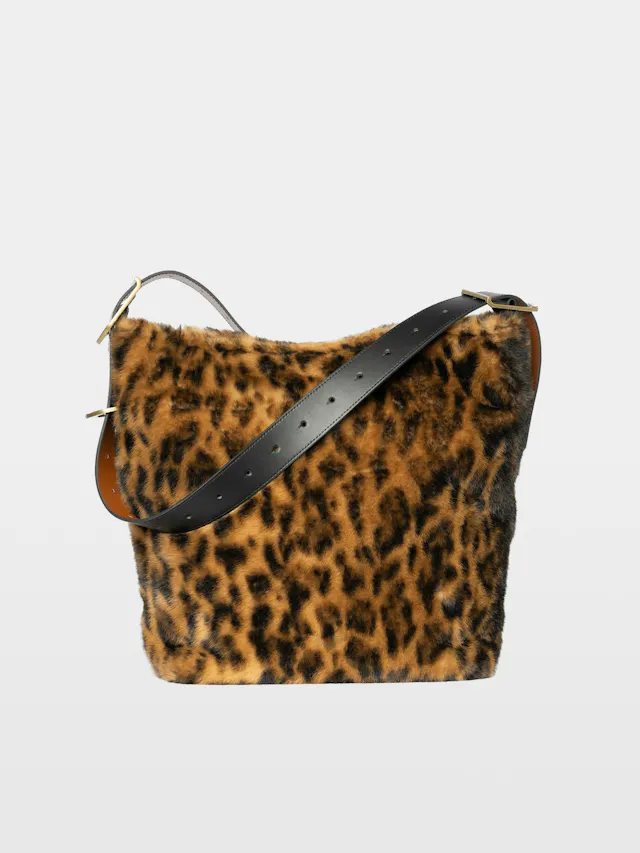 Jane Hobo Leopard Bag