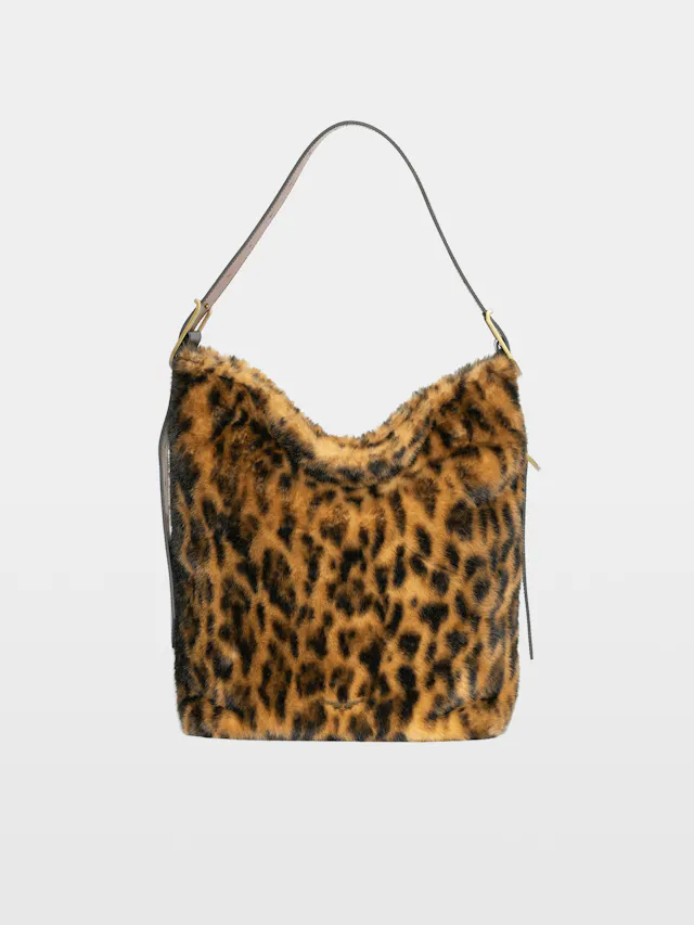 Jane Hobo Leopard Bag