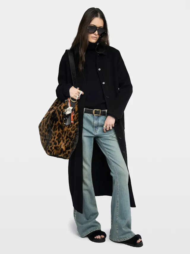 Jane Hobo XL Leopard Bag