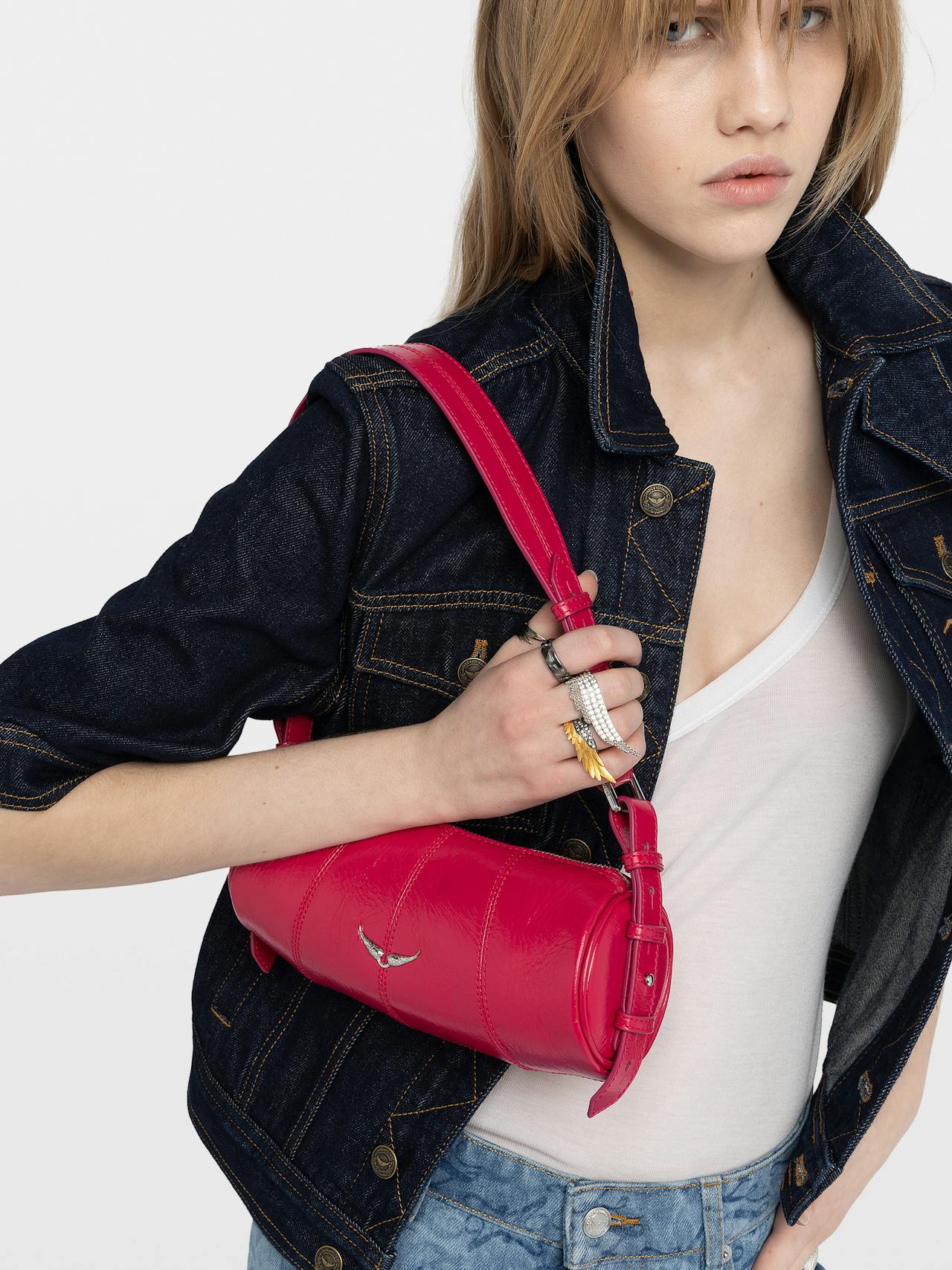 Le Roudoudou Vintage Patent Bag