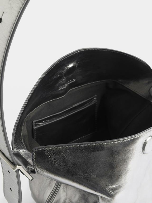 Baby Jane Metallic Leather Bag