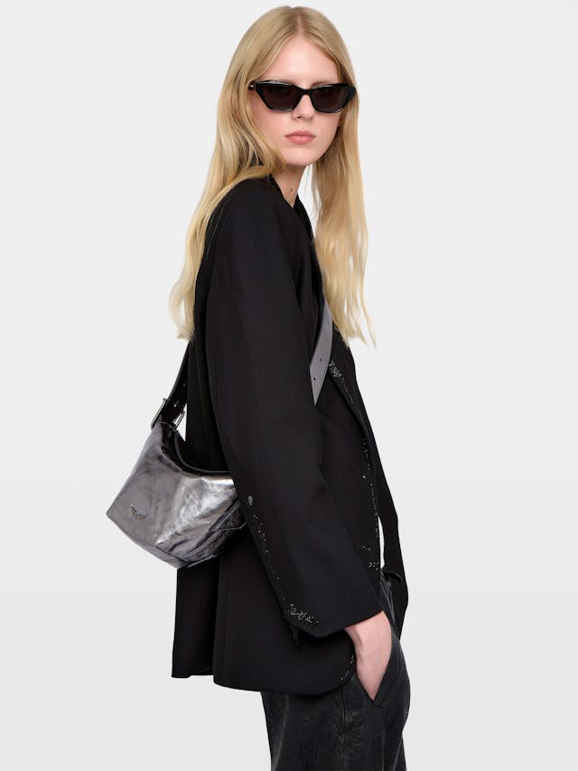 Baby Jane Metallic Leather Bag