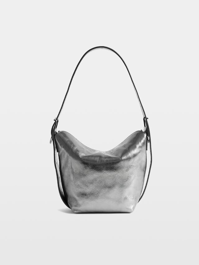 Baby Jane Metallic Leather Bag
