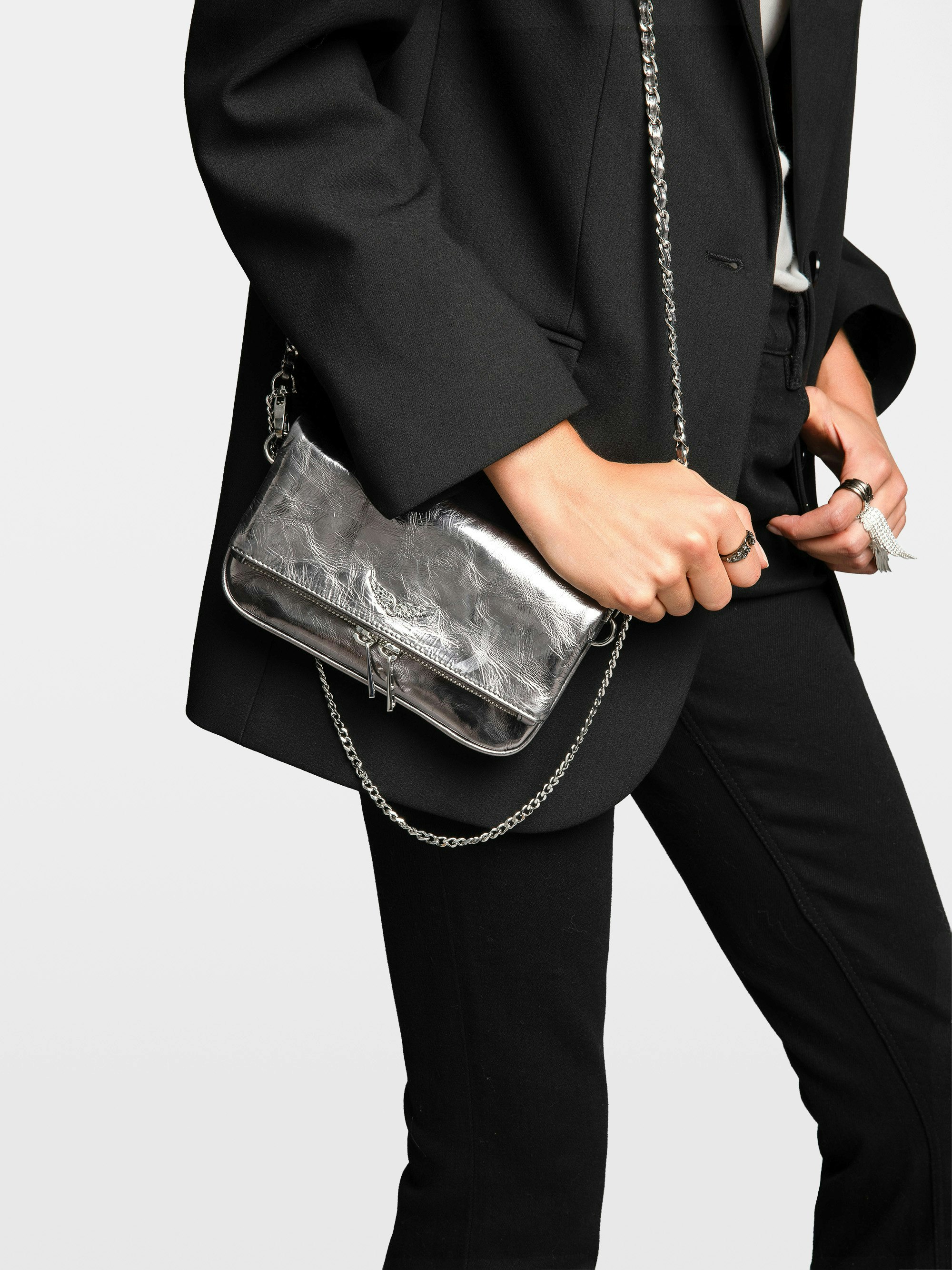 Rock Nano Vintage Metal Clutch