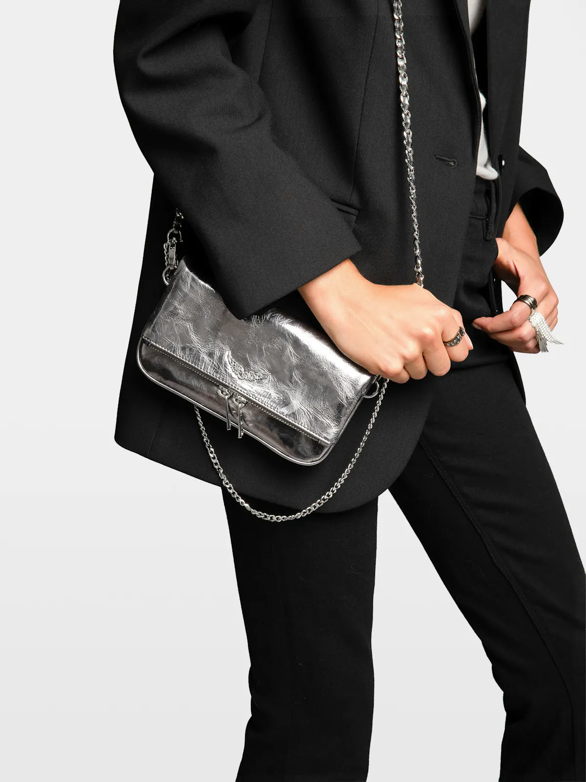 Pochette Rock Mini Vintage Metal