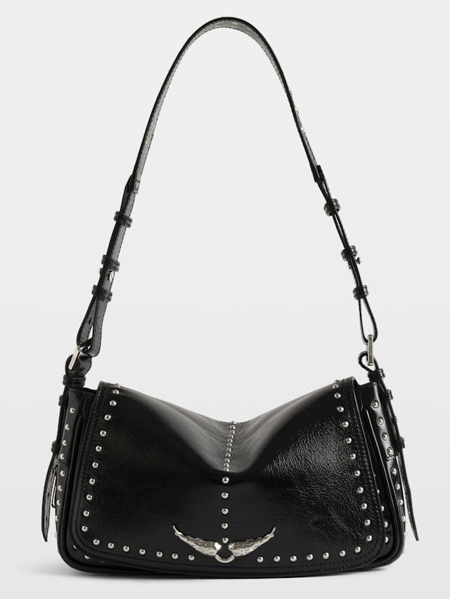 Borsa Le Zouzou Vintage Vernice Studs