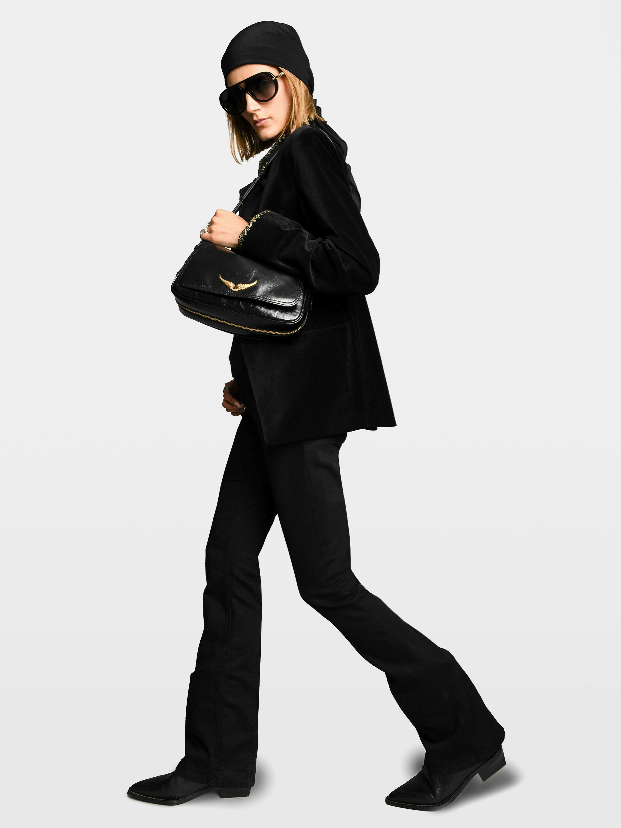 Le Zouzou Vintage Patent Bag