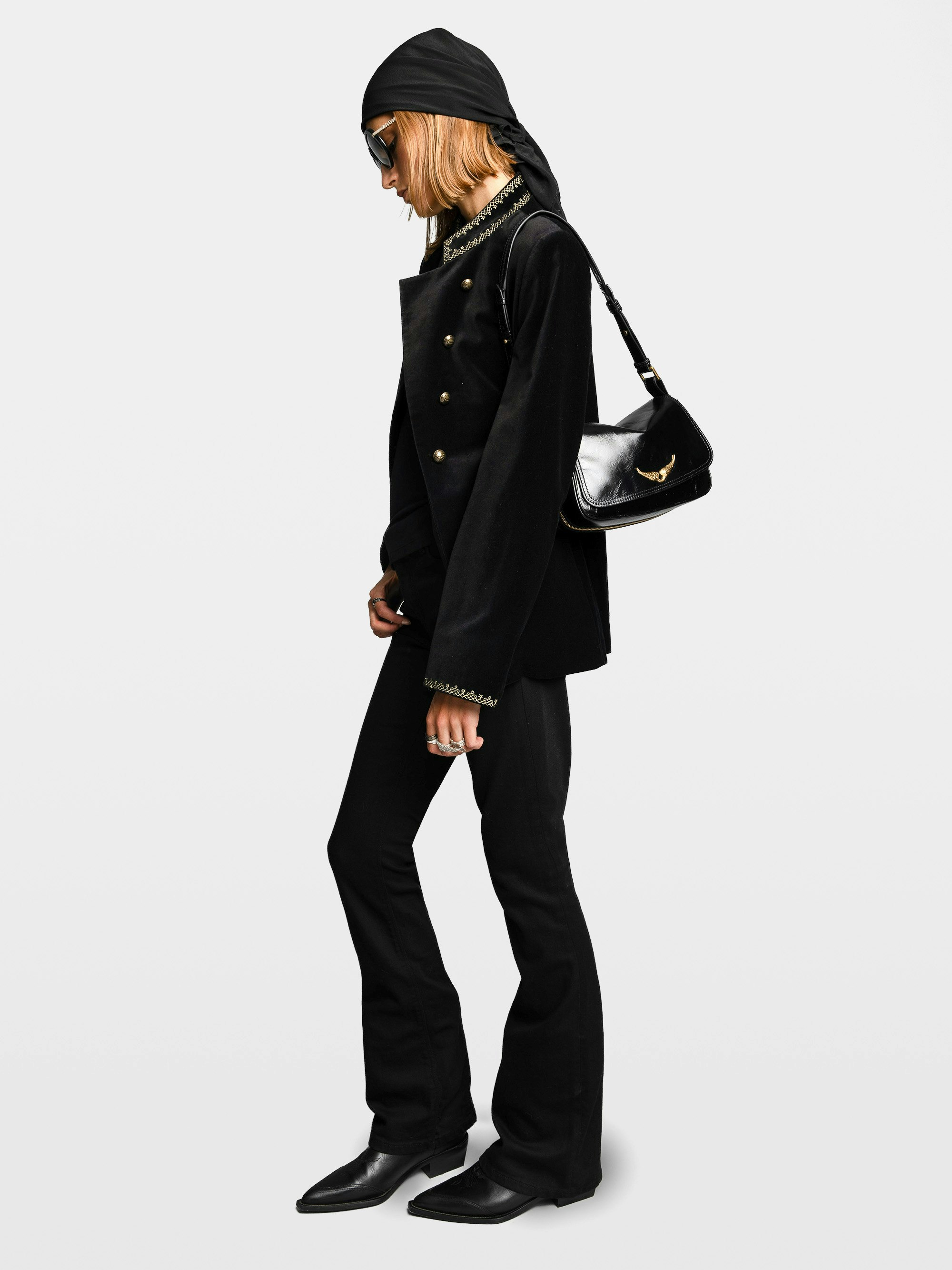 Le Zouzou Vintage Patent Bag