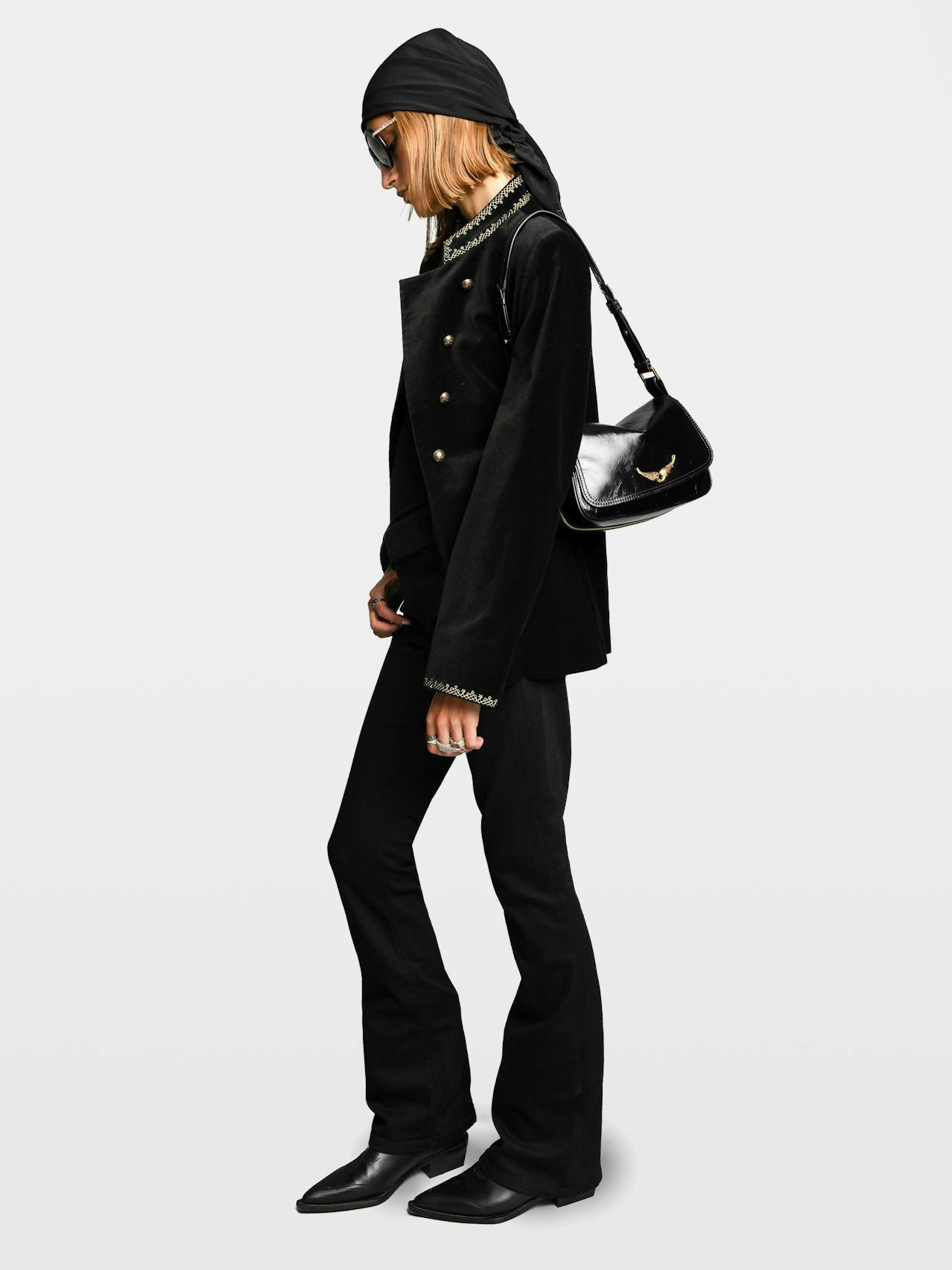 Le Zouzou Vintage Patent Bag