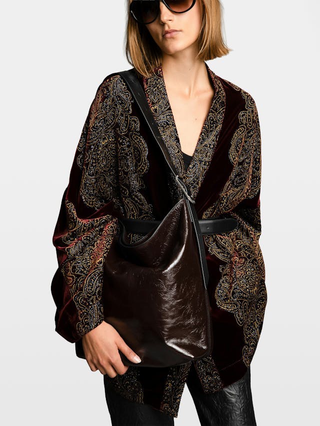 Jane Hobo Vintage Patent Bag