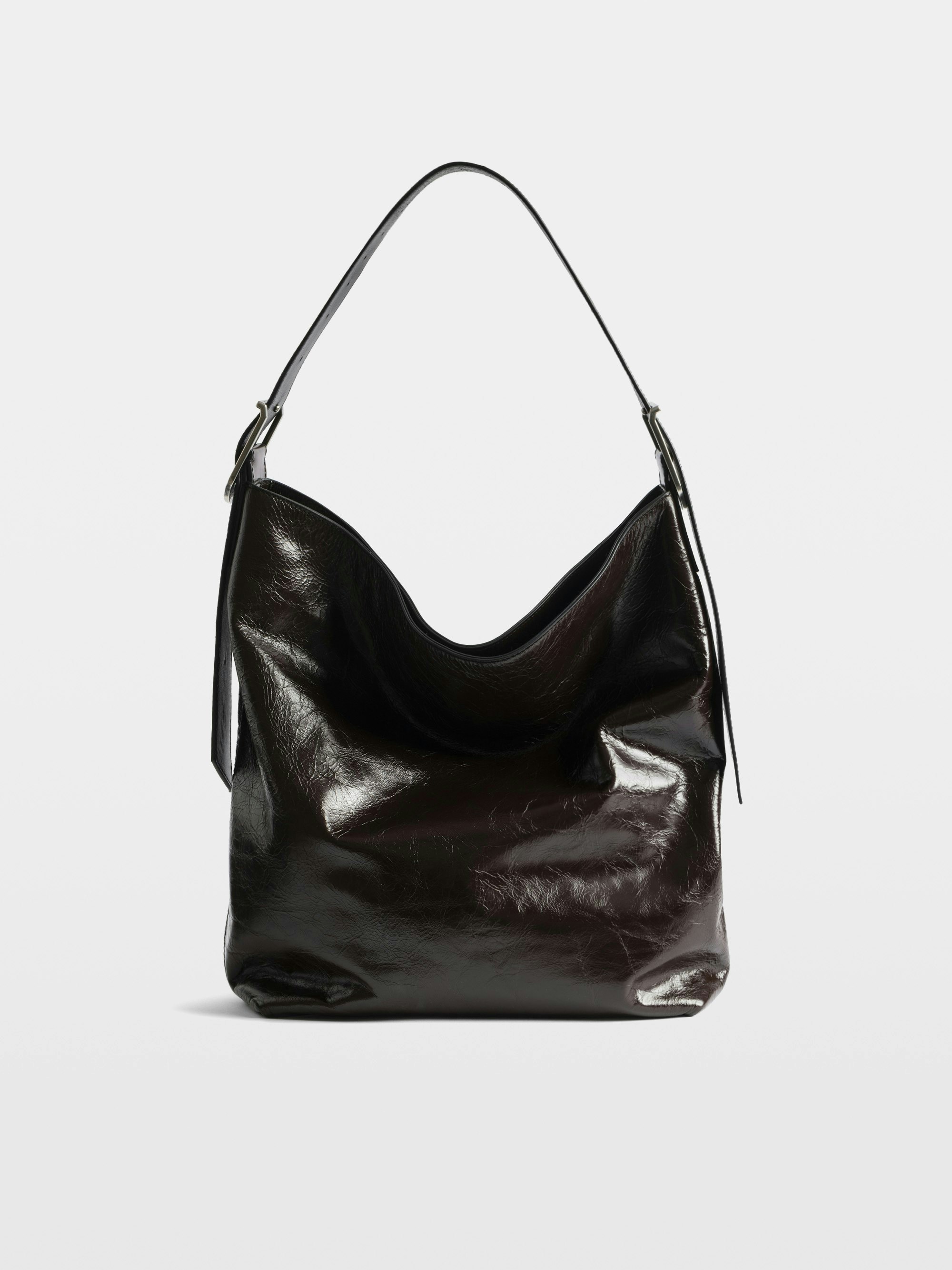 Jane Hobo Vintage Patent Bag