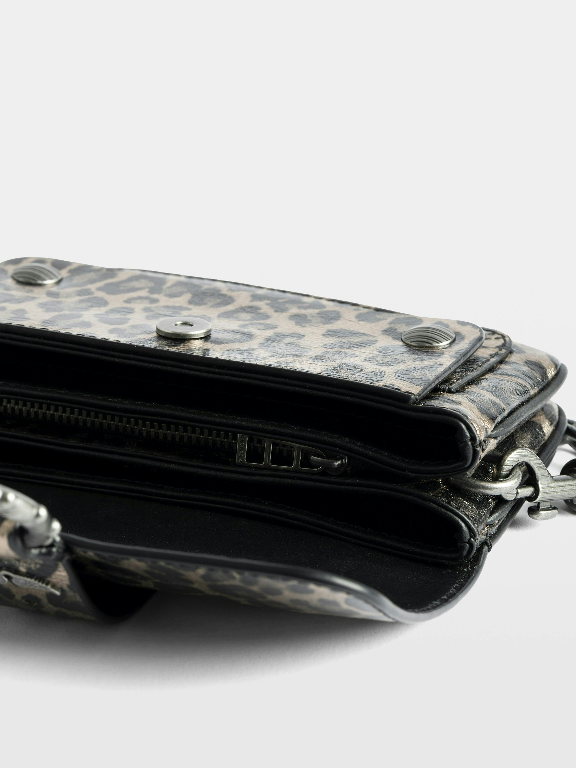 Kate Wallet Metal Leopard Bag