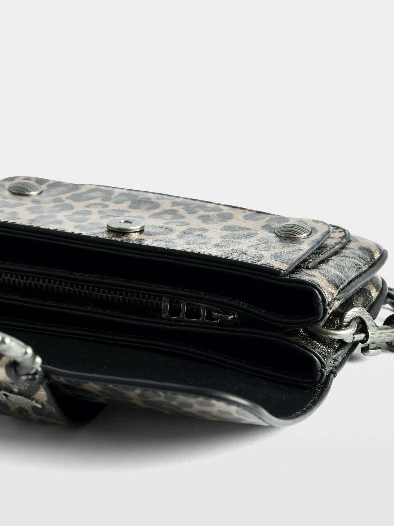Kate Wallet Metal Leopard Bag
