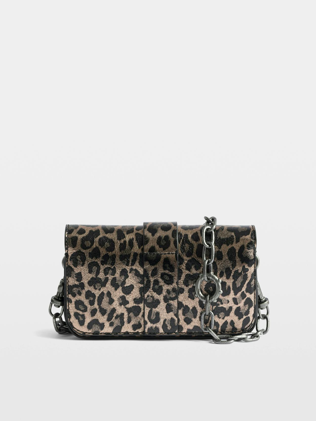Kate Wallet Metal Leopard Bag