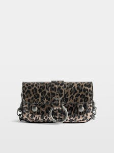 Kate Wallet Metal Leopard Bag