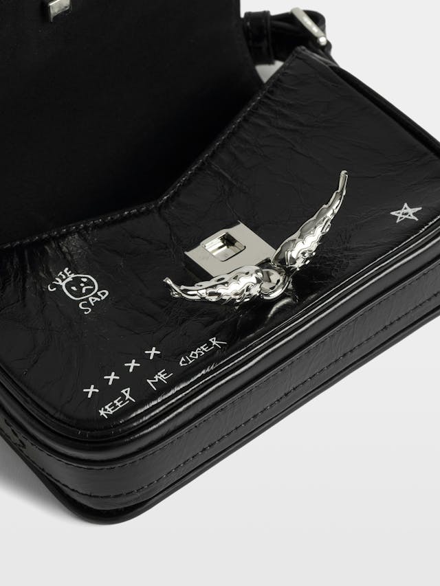 Borsa Le Zazi Vintage Graffiti