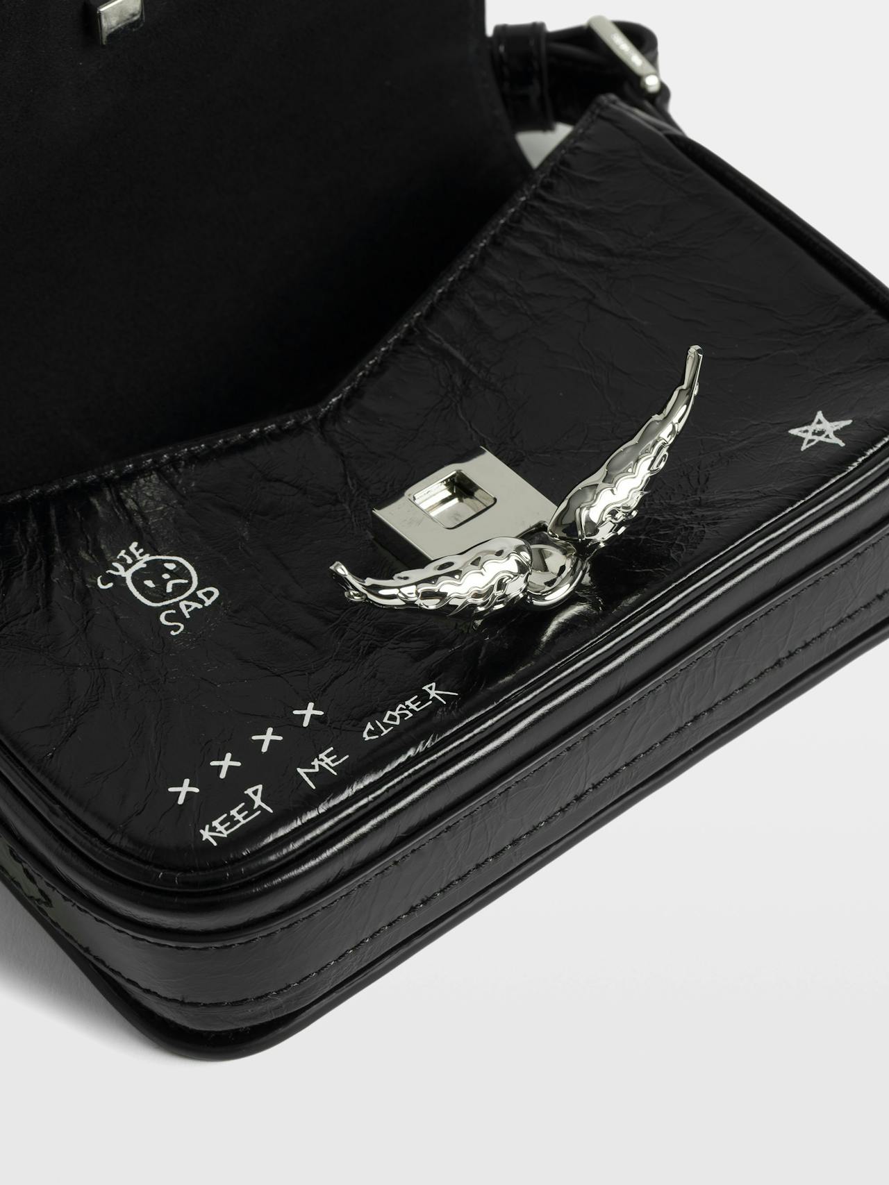 Borsa Le Zazi Vintage Graffiti