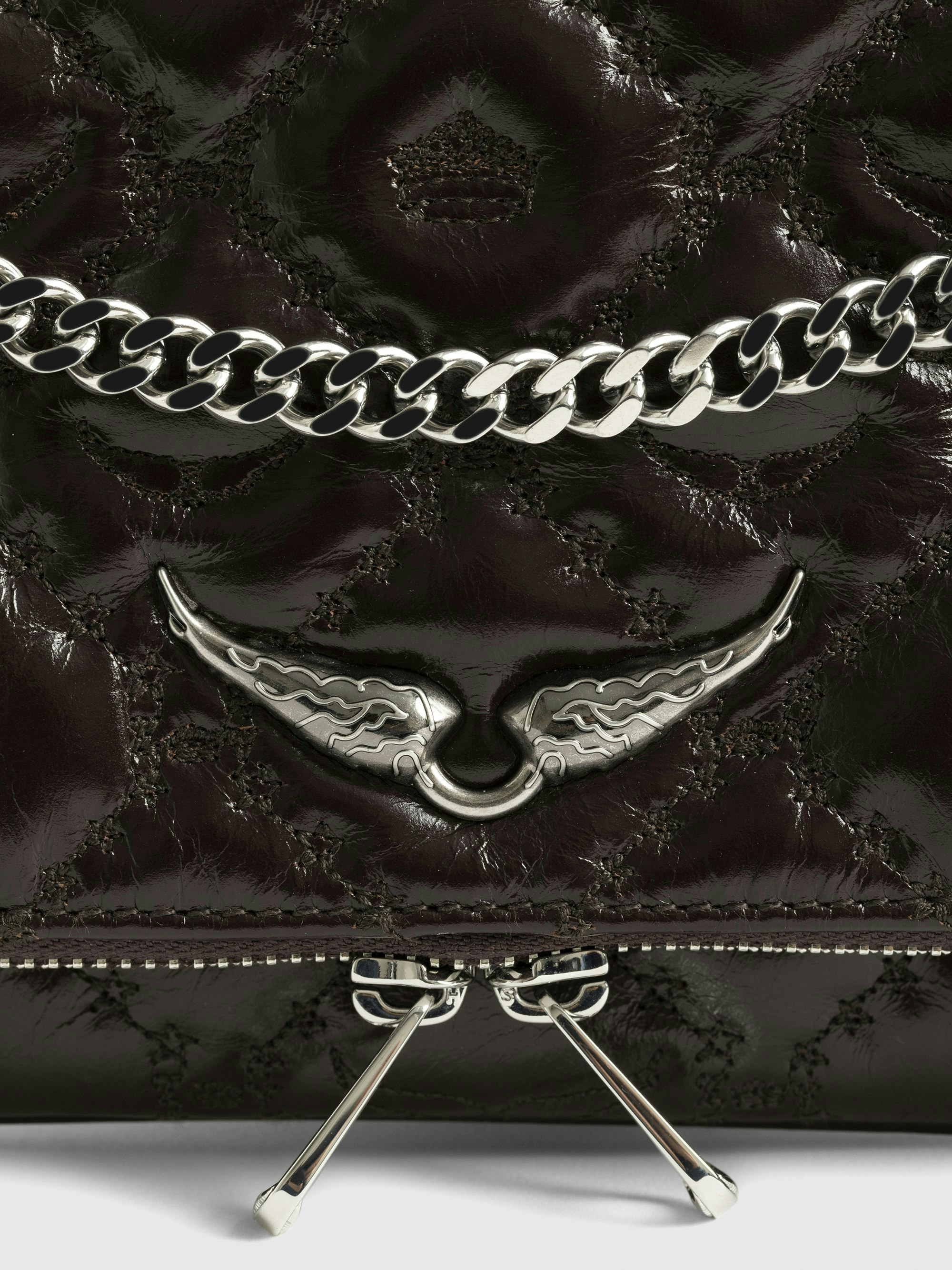 Rock II Vintage Monogram Clutch