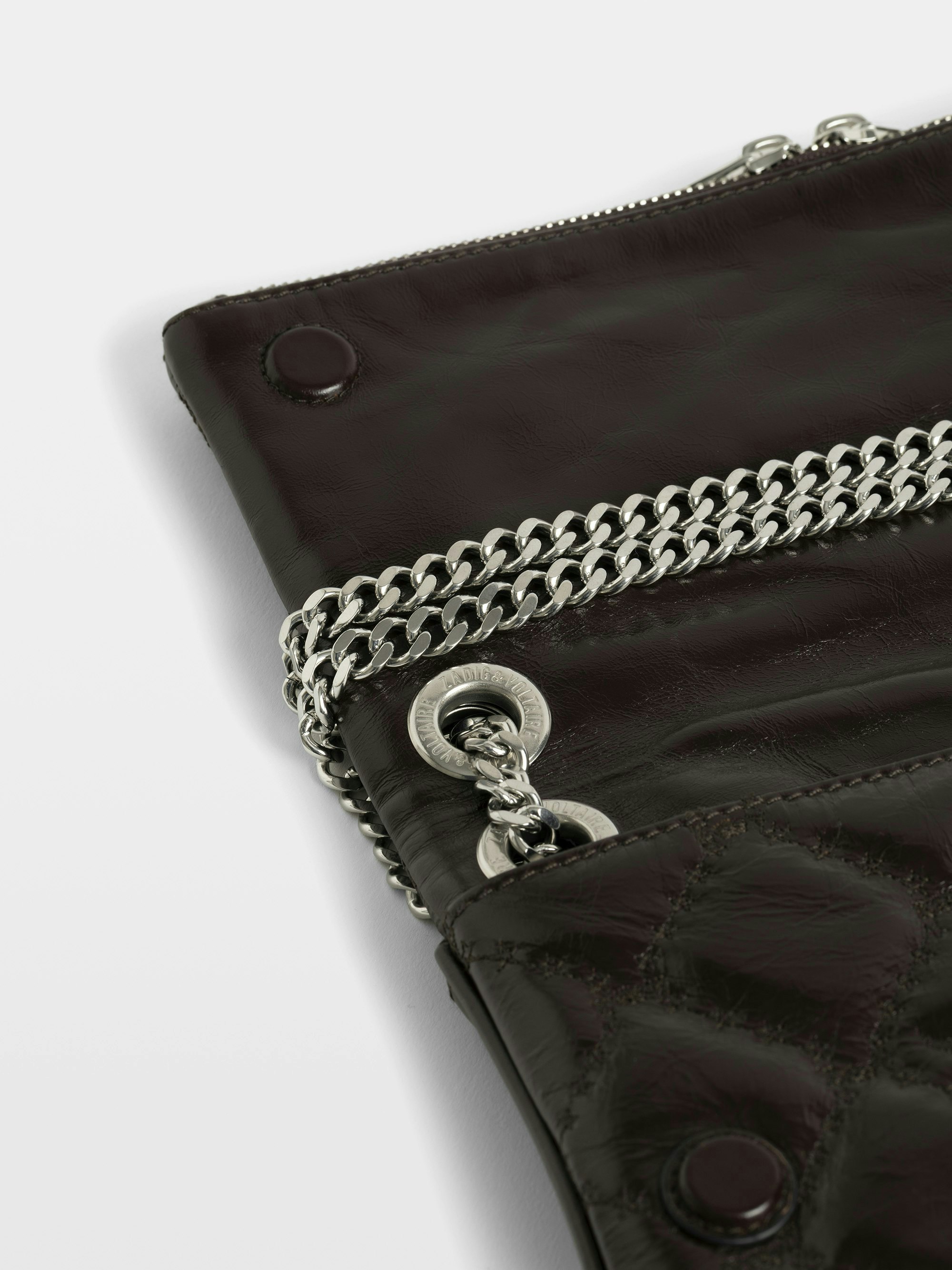 Rock II Vintage Monogram Clutch