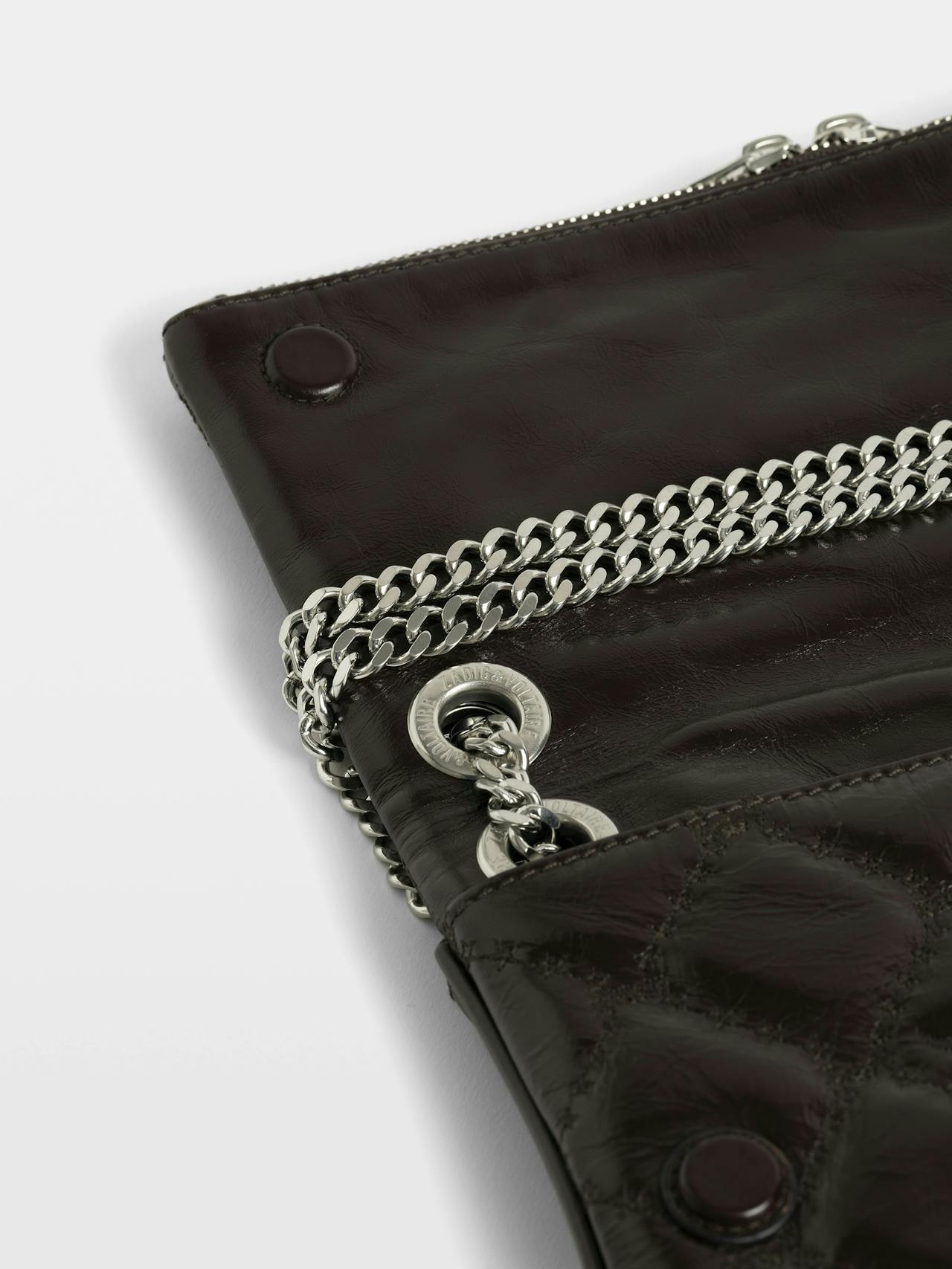 Rock II Vintage Monogram Clutch