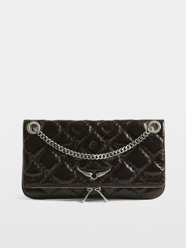 Rock II Vintage Monogram Clutch