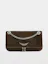 Rock II Suede Clutch