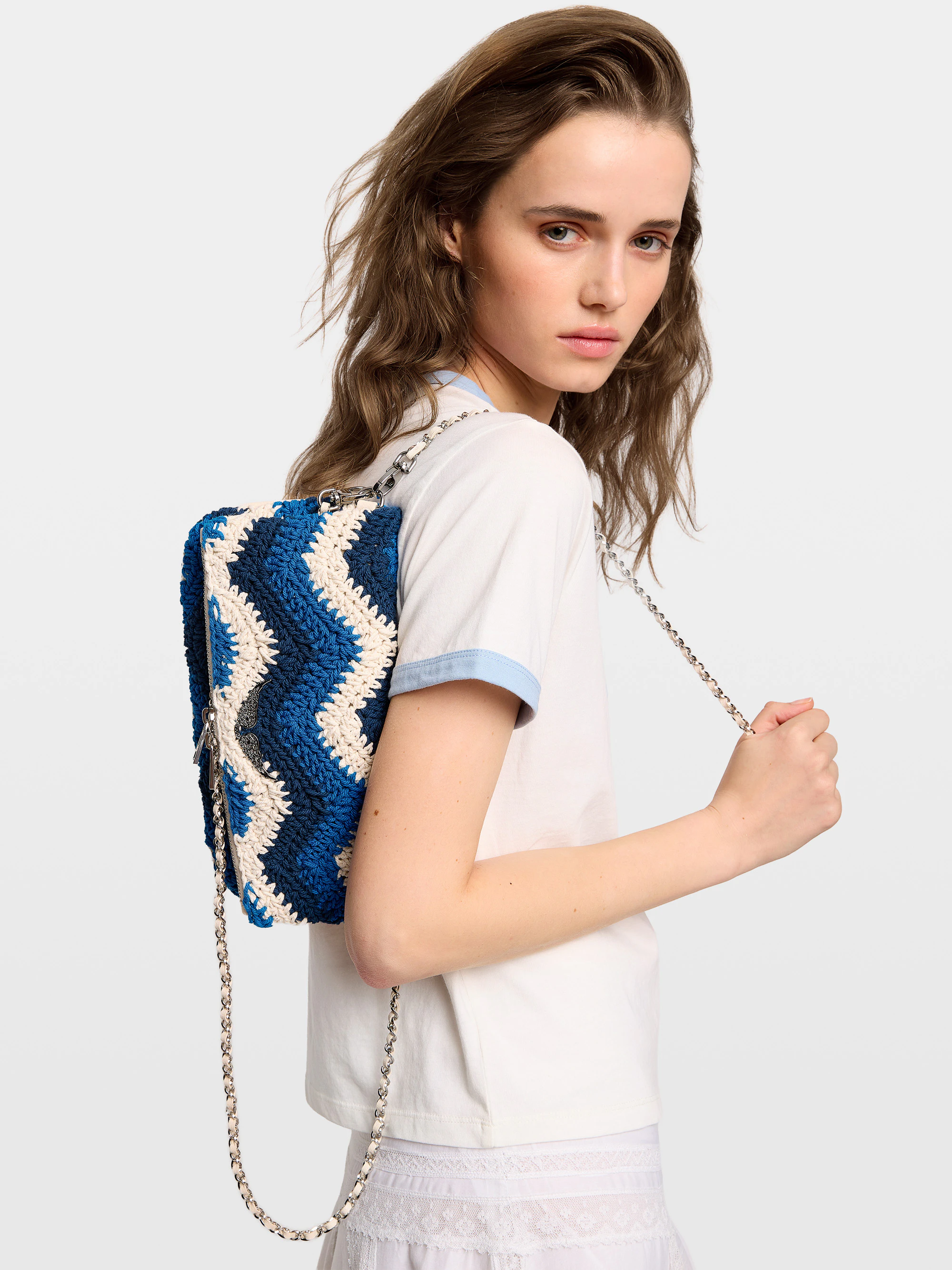 Bolso de mano Rock Macramé