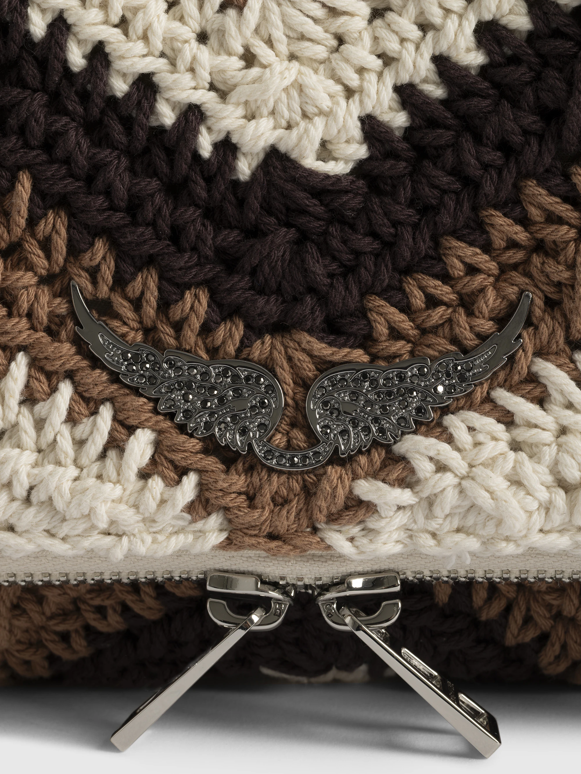 Rock Macramé Clutch