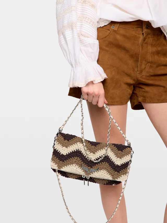 Rock Crochet Clutch