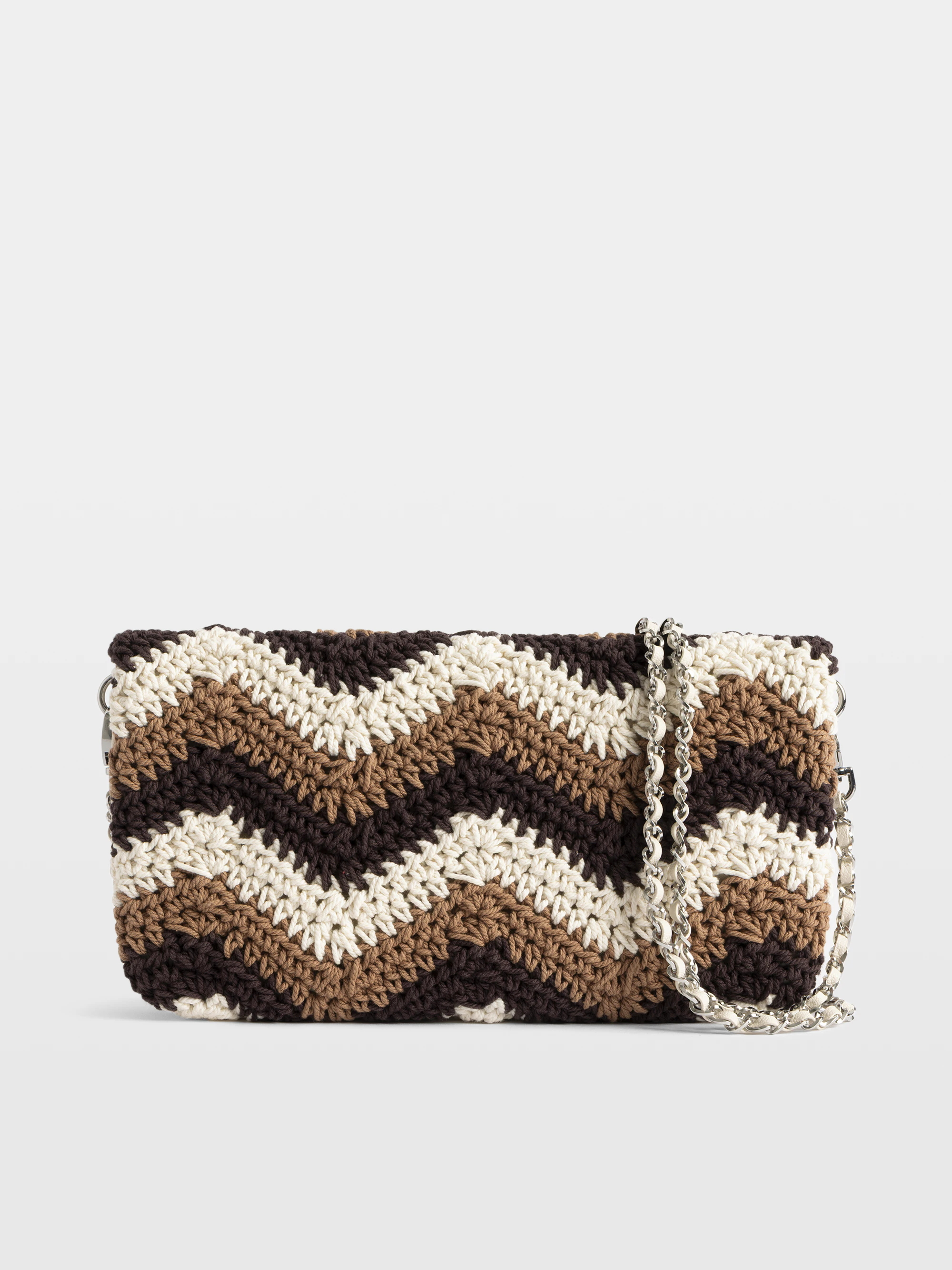 Rock Macramé Clutch