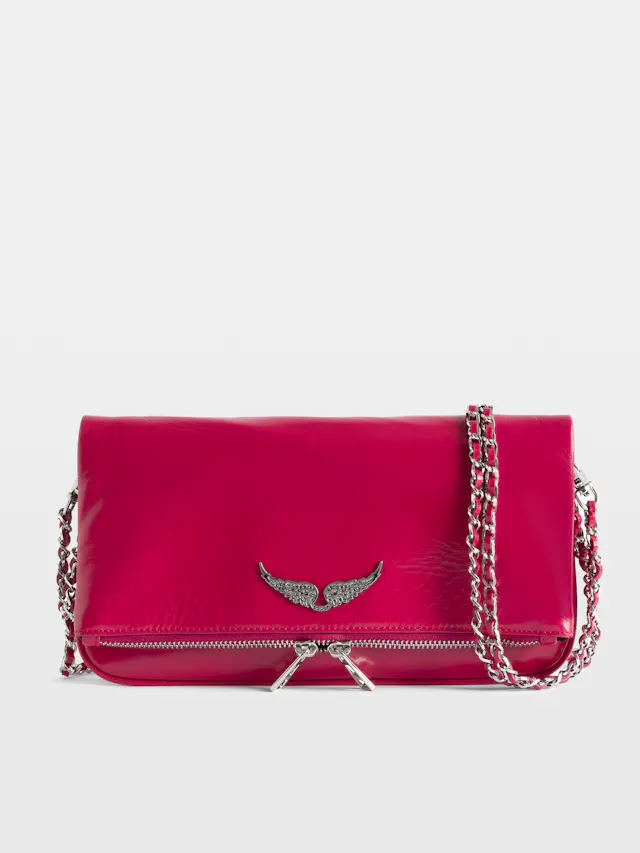Rock Vintage Patent Clutch