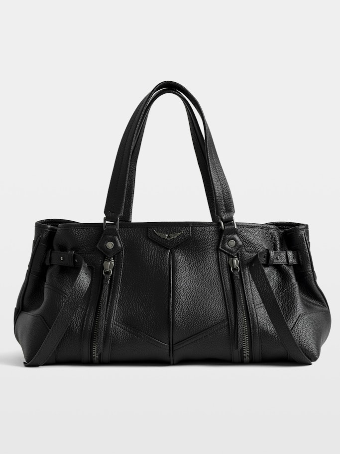 Zadig & Voltaire Sunny Shopper Bag In Black
