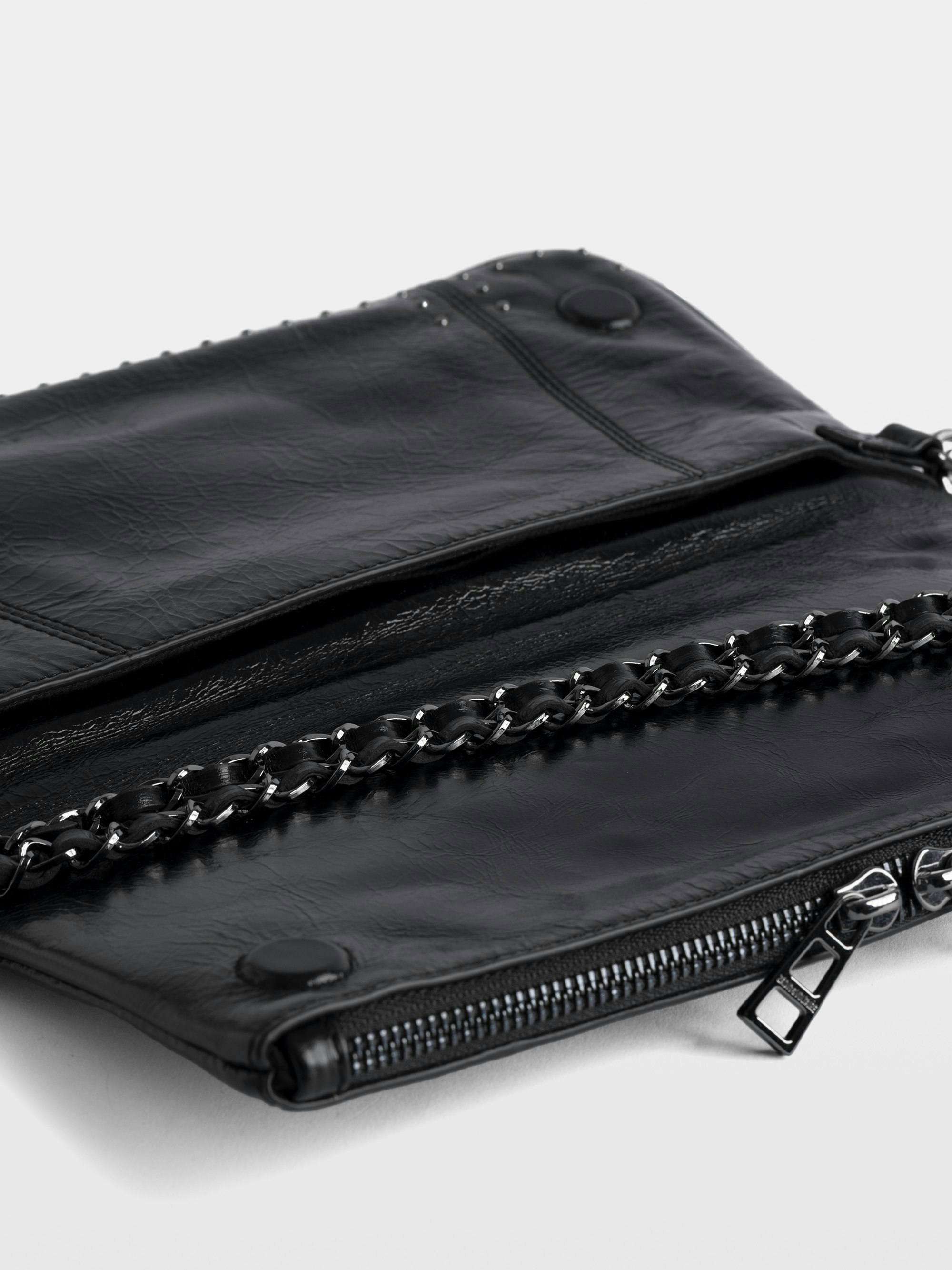 Rock Vintage Patent Studs Clutch