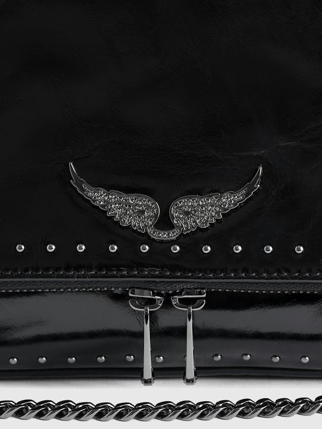 Rocky II Vintage Studded Leather Bag